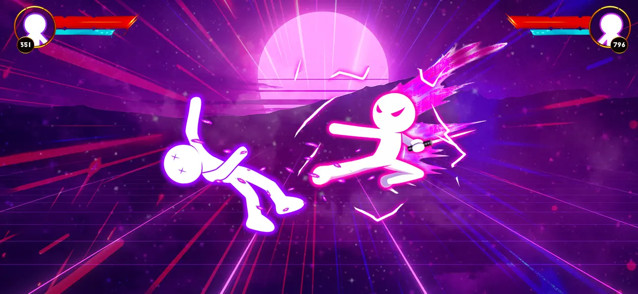 Screenshot #2 pour Stickman Jeu de Bataille