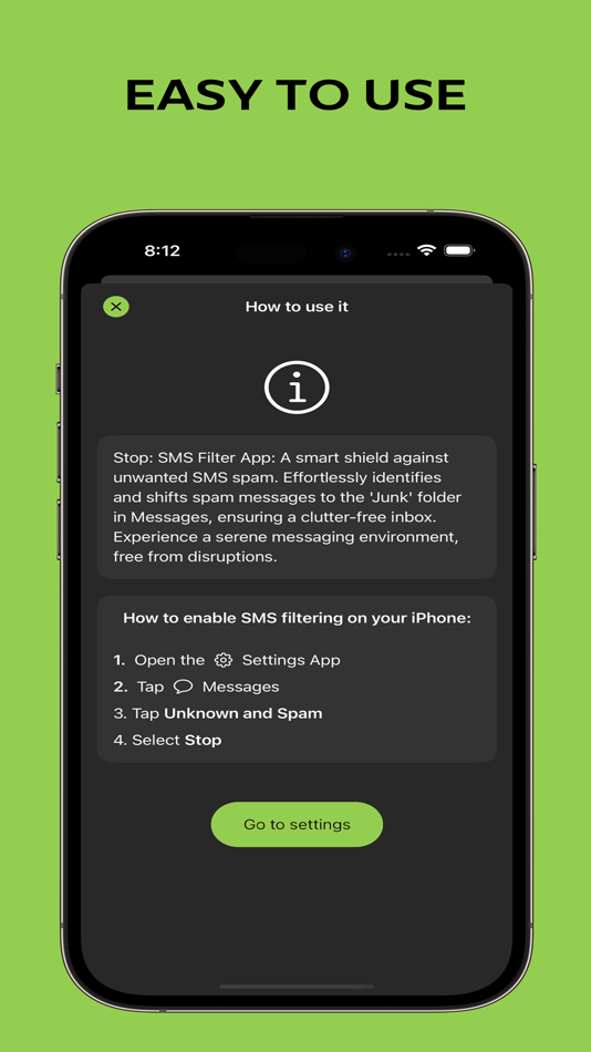 #3. Stop: SMS Filter (iOS) 来自: fares.net