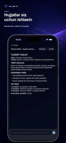 Salom AI: Sun’iy Intellekt screenshot