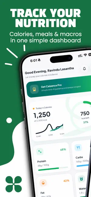 AI Calorie & Fitness Tracker screenshot 1