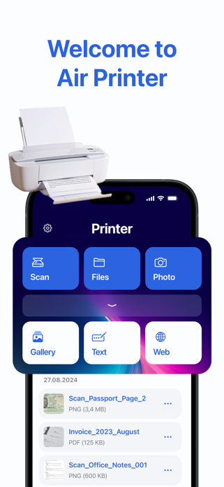 Air printer for phone Screenshot 1 of 5