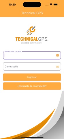 Technical GPS iPhone screenshot