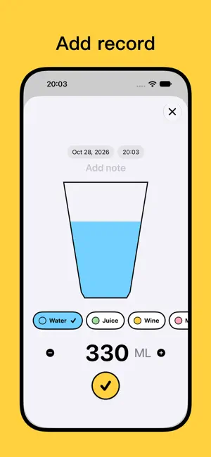 Drinkin-Water Tracker screenshot 2