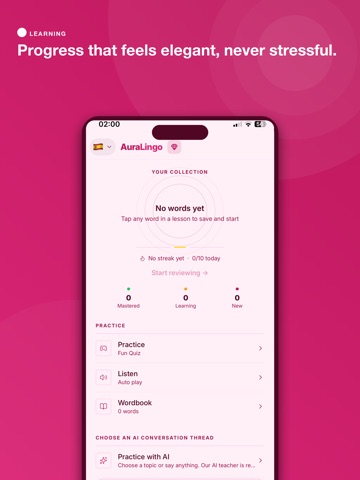 Learn Arabic - AuraLingo iPad screenshot