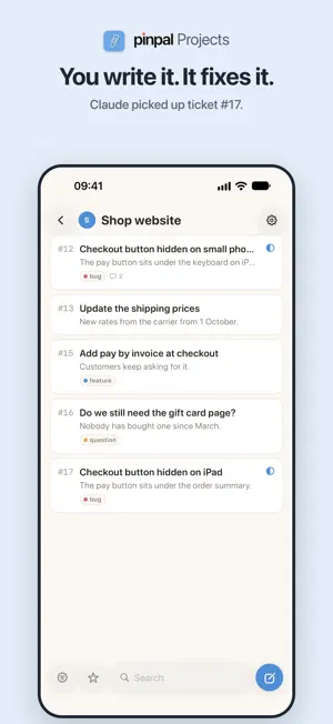 Pinpal Projects: Simple Tasks screenshot 2