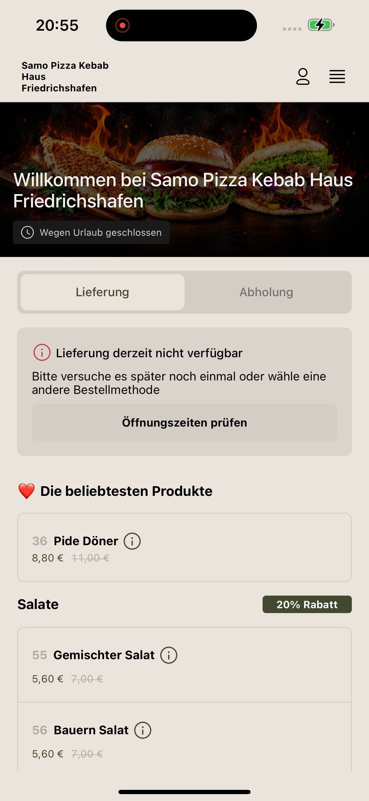 Screenshot 3 of Samo Pizza Kebab Haus