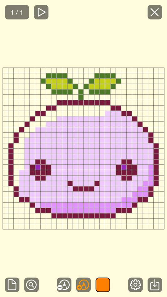 #1. Pixel Painter Plus (iOS) 由: Heng Jia Liang