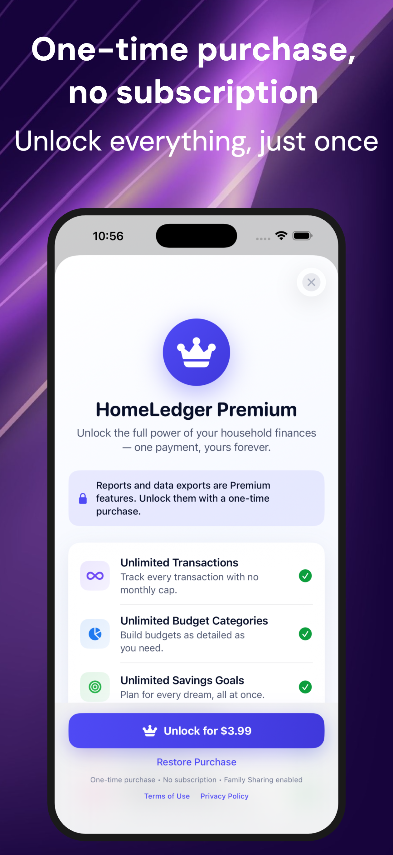 HomeLedger - Family Budgeting screenshot 9