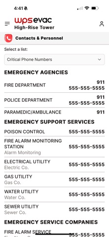 WPS Evac Screenshot 9 of 10