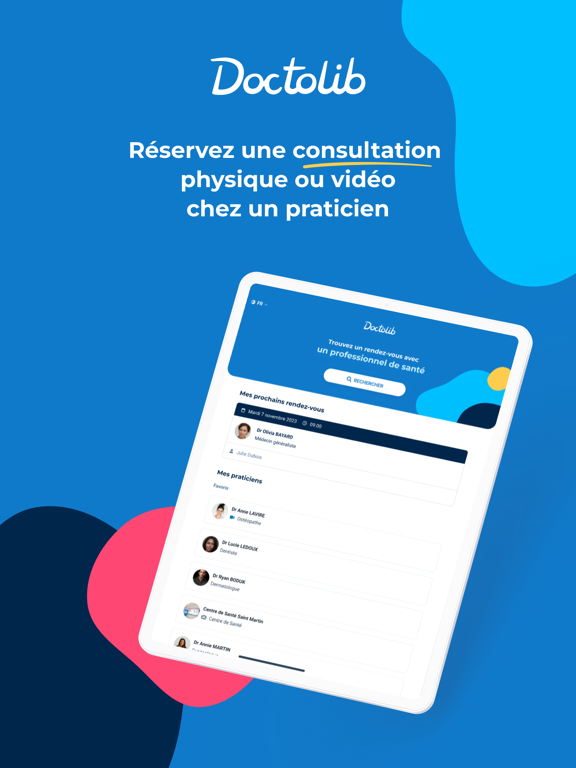 Doctolib - Trouvez un médecinのおすすめ画像1