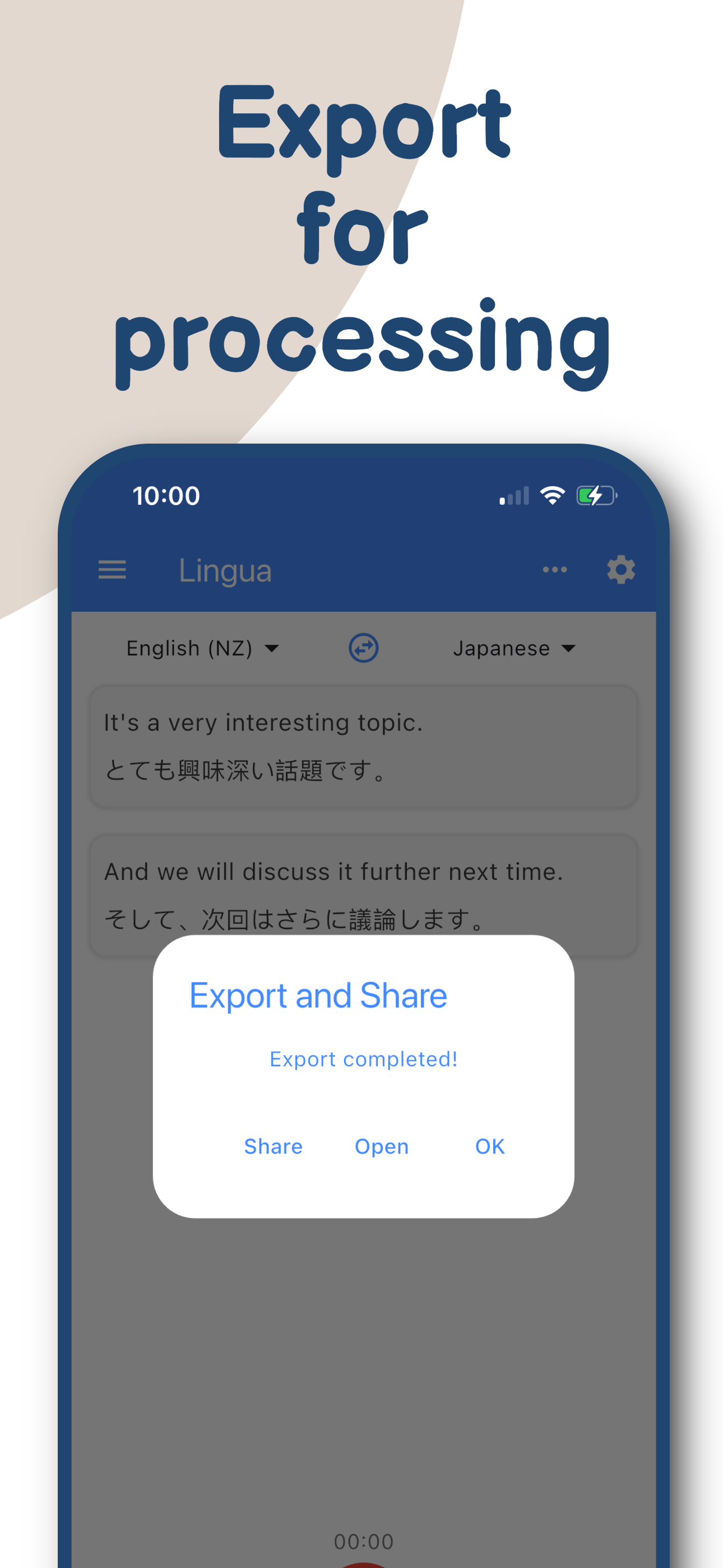 LinguaX-Live Speech Translator
