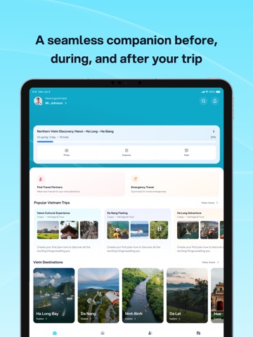 Vie Travel AI: Vietnam Guide iPad screenshot