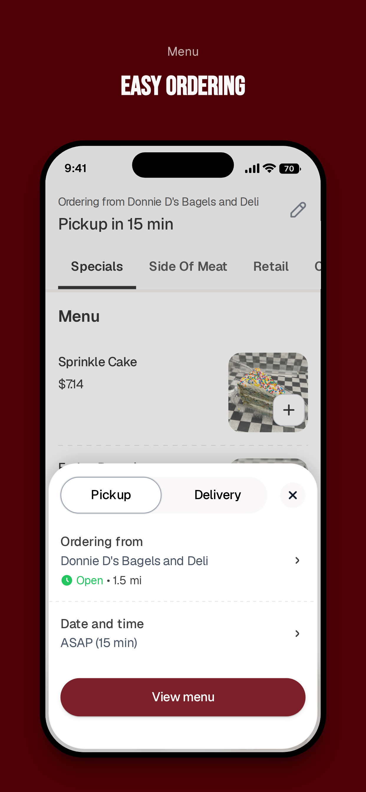 Donnie D's Bagels and Deli screenshot 3