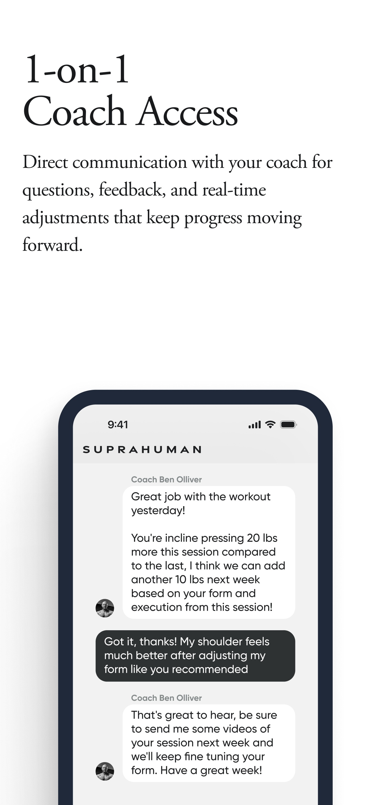 Supra Human Inc. screenshot 4