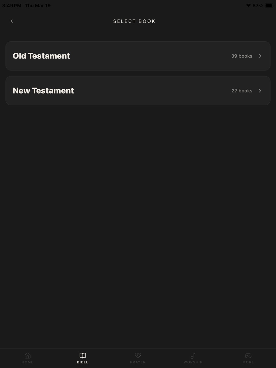 iPad screenshot