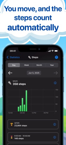 WalkMeOut: Step Counter Screenshot 3 of 10