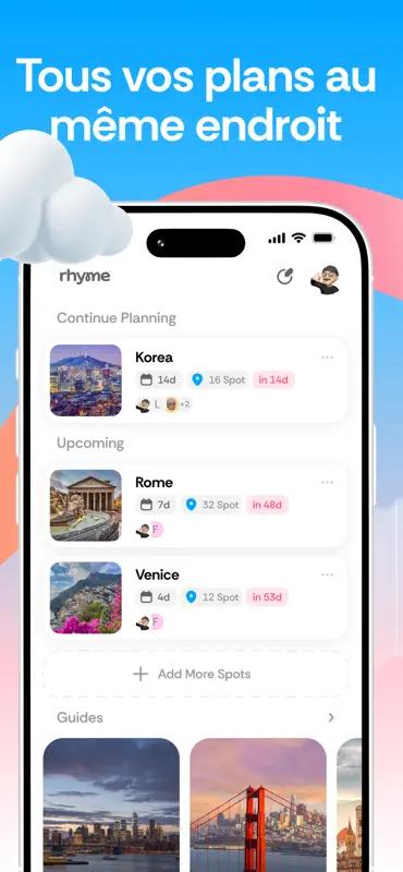 Rhyme: Planificateur de voyage screenshot 5 of 6