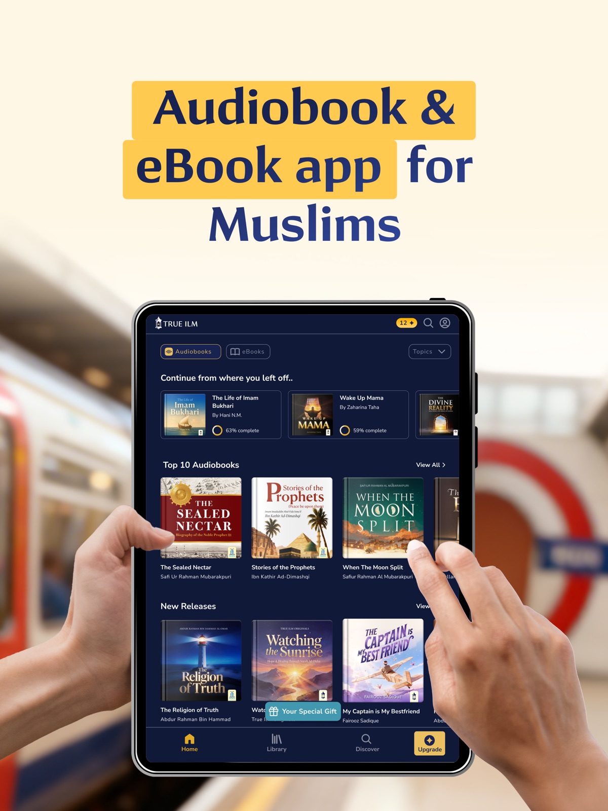 True Ilm: Audiobooks & eBooks ipad screenshot 2