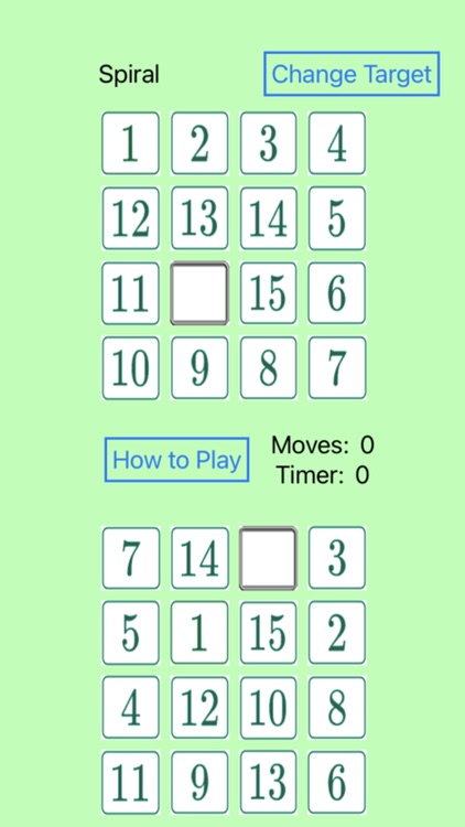 Number Slider Puzzle