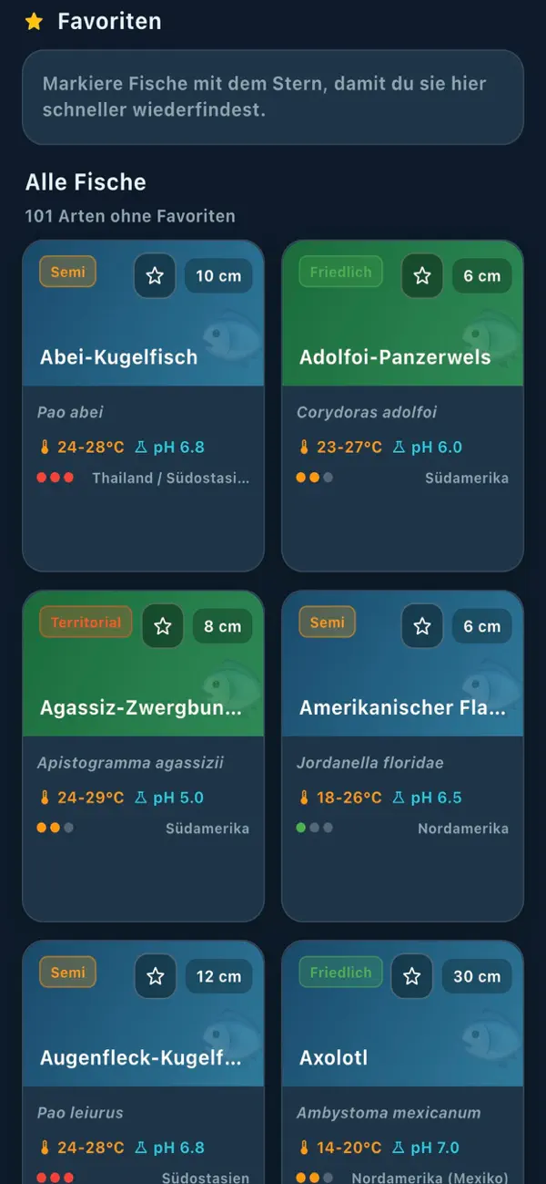 Screenshot #1 pour AquaBreedFresh