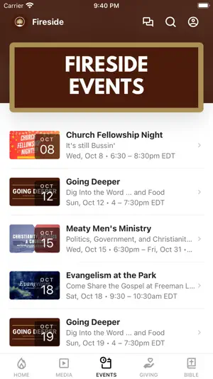 Fireside Baptist Church screenshot 3