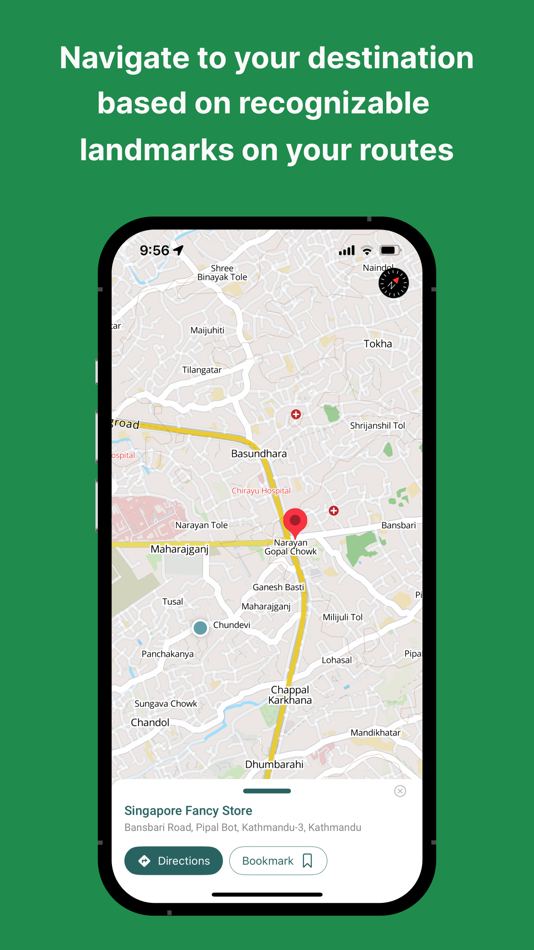 #2. Baato Maps (iOS) 由: Kathmandu Living Labs Consult Pvt. Ltd.
