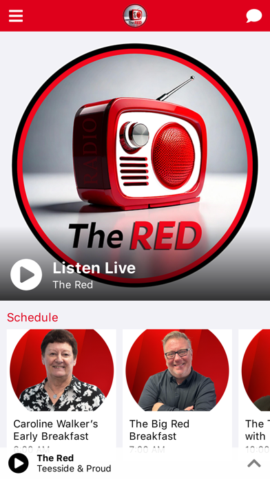 The Red Radio Screenshot