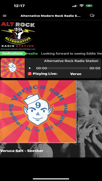 Alternative Modern Rock Radio Screenshot