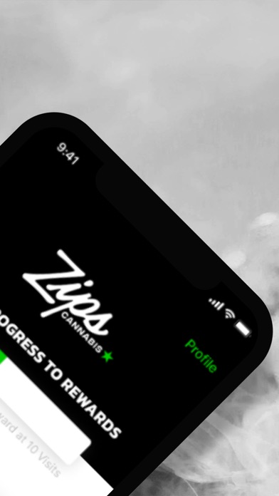 Zips Cannabis iPhone screenshot 2 - Business app