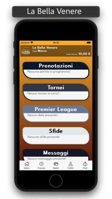 La Bella Venere Screenshot