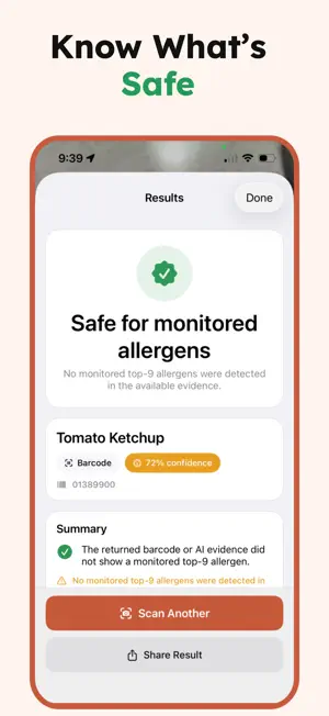 Food Allergen Scanner screenshot 3