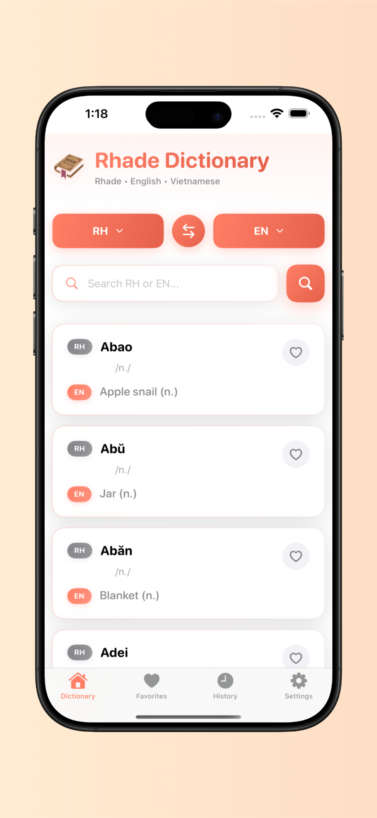 Ede Dictionary