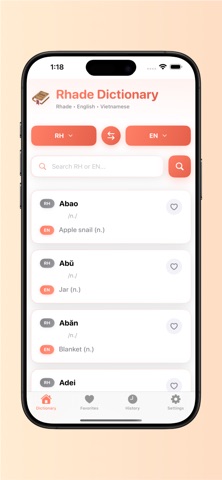 Ede Dictionary screenshot