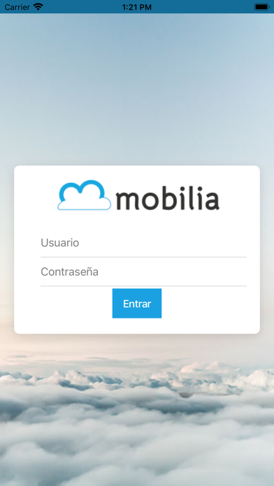 Mobilia App Screenshot