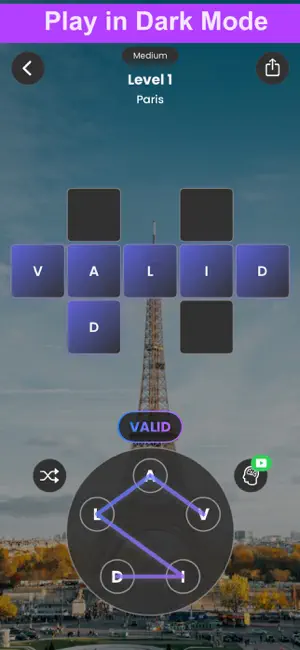 Urban Words - Crossword Puzzle screenshot 2