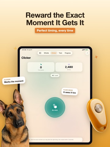 Dog Whistle App: Whistlo iPad screenshot