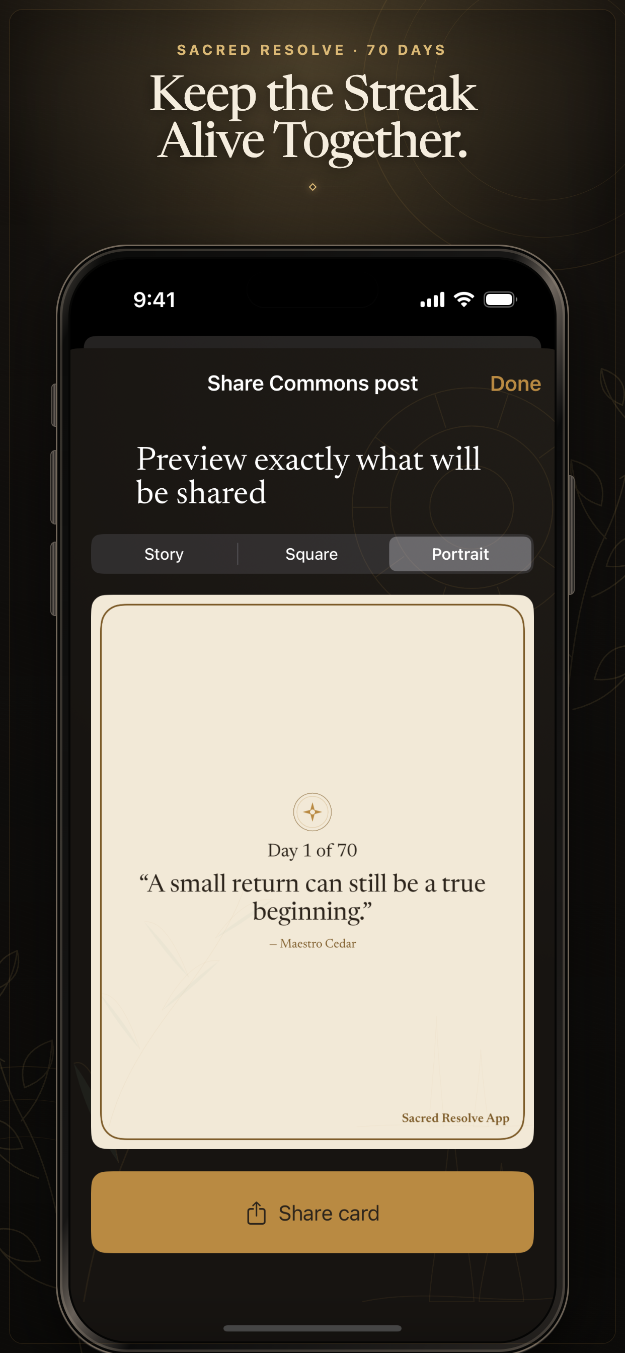 Sacred Resolve: 70 Days screenshot 8