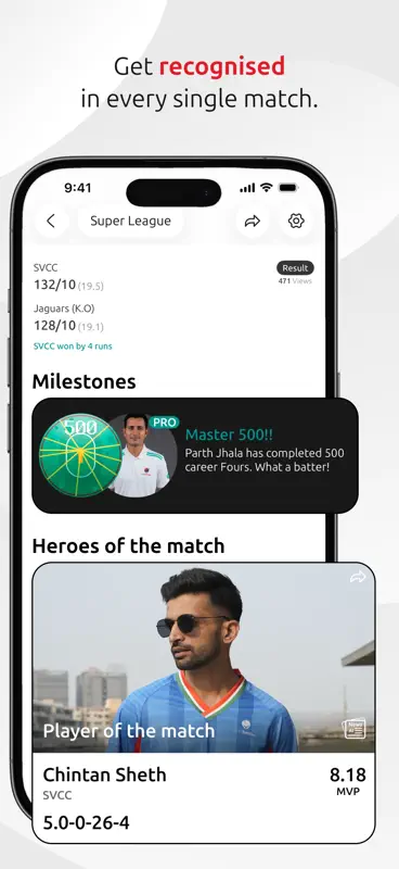 CricHeroes-Cricket Scoring App screenshot 8 of 9