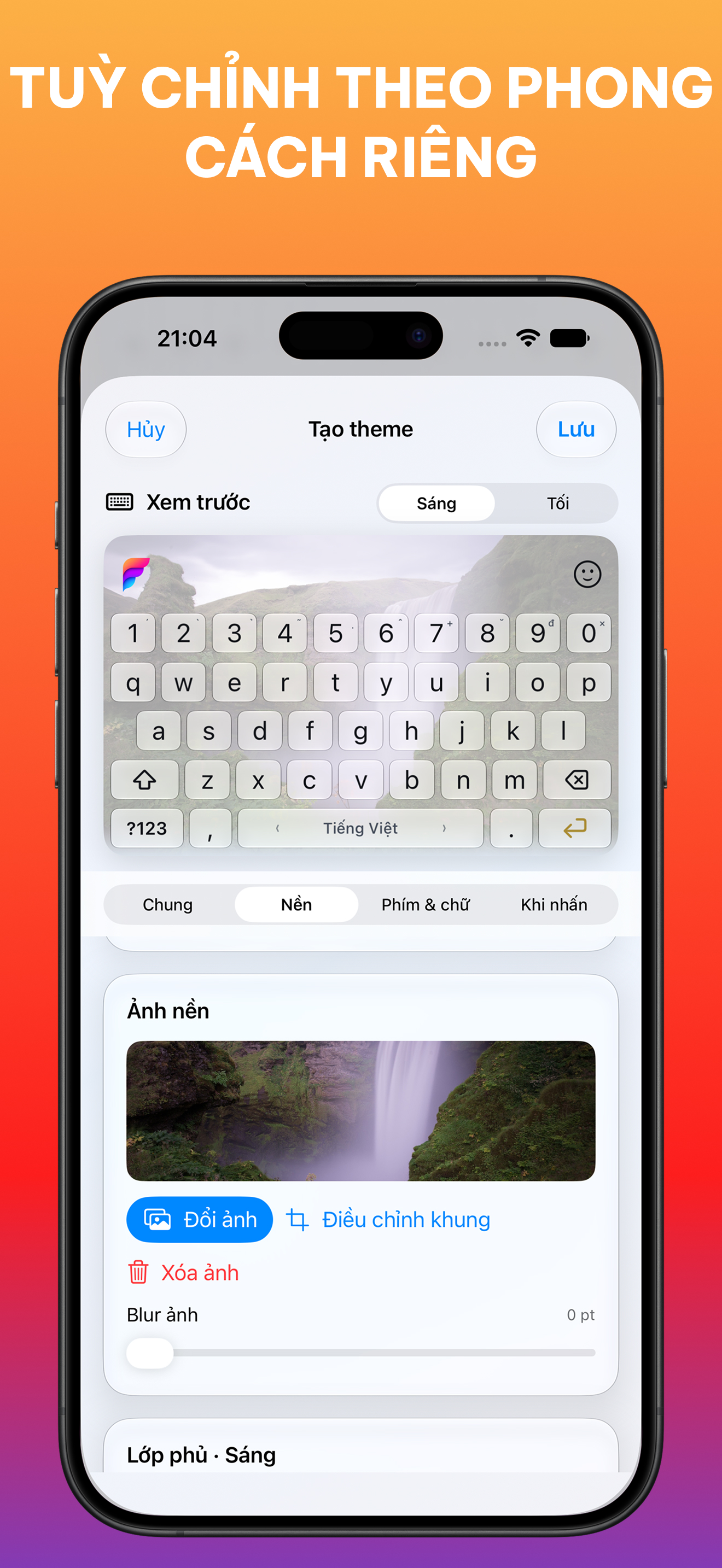 Funput: Bàn phím tiếng Việt screenshot 6