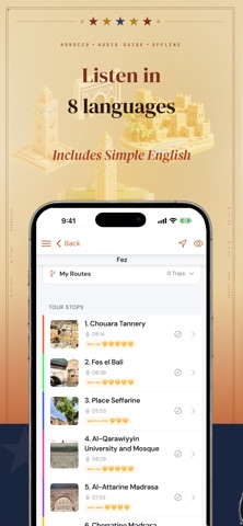 Morocco Audio Tours Offline Screenshot 7 of 10