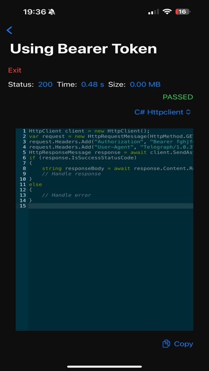Telegraph - API Manager screenshot-6