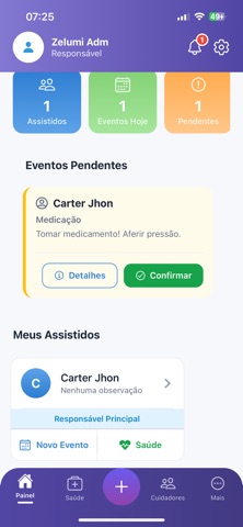 Zelumi - Cuidador screenshot