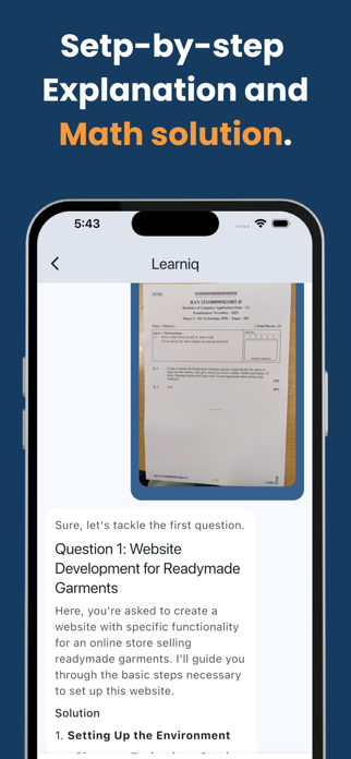 LearnIQ AI : Smart Snap Learn Screenshot 5 of 6