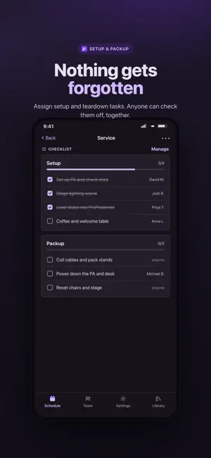 ServeFlow: Worship Planner screenshot 3