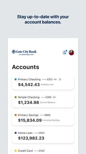 Gate City Bank Mobile screenshot 2