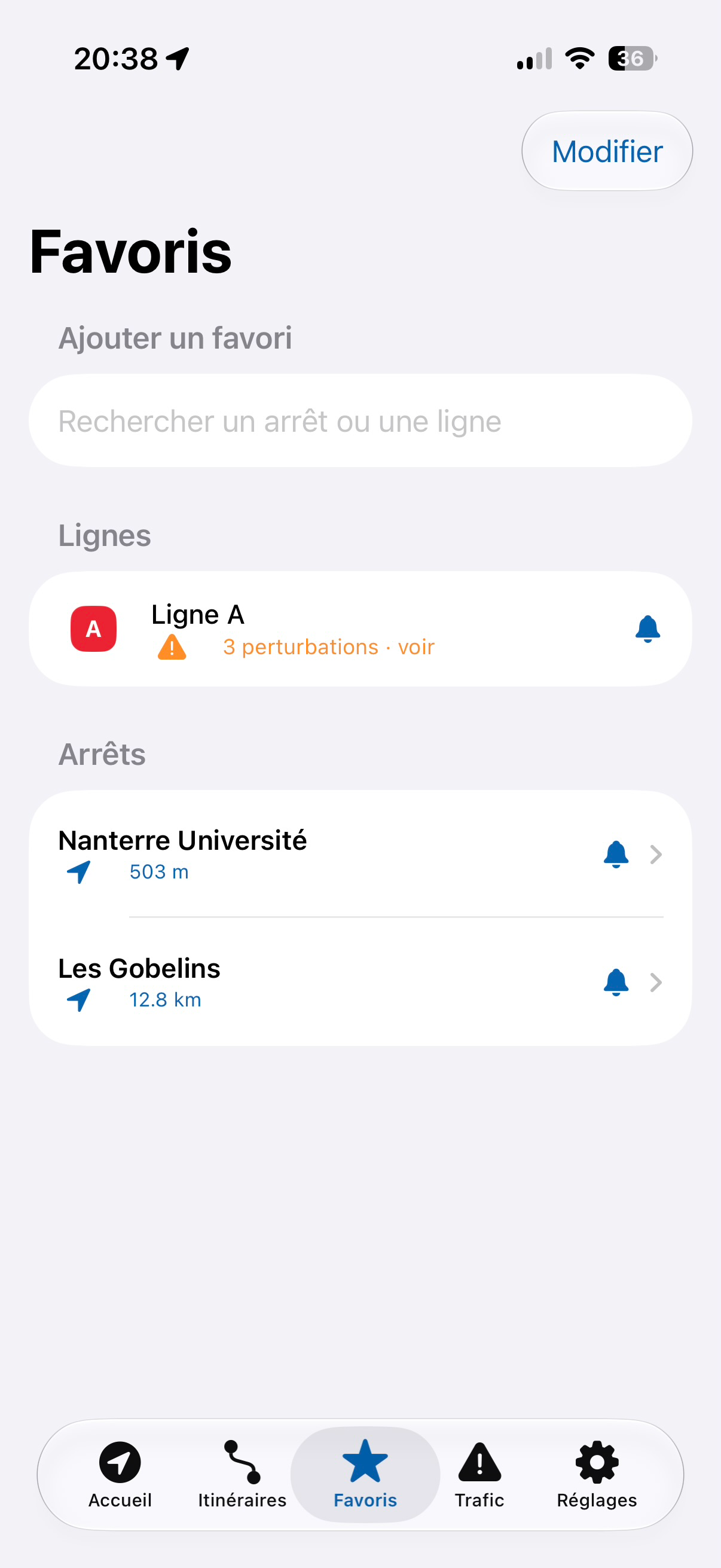 Transports IDF screenshot 3