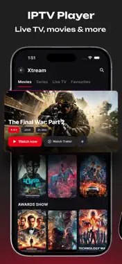 IPTV Smart Player: IPTV Xtream screenshot 1