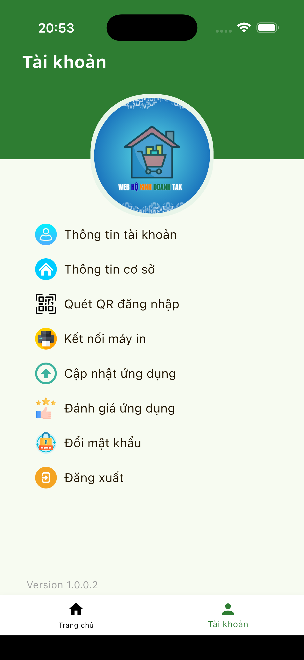 Web Hộ Kinh Doanh