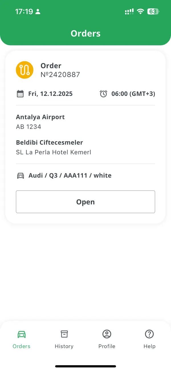 Screenshot #2 pour Kiwitaxi Driver