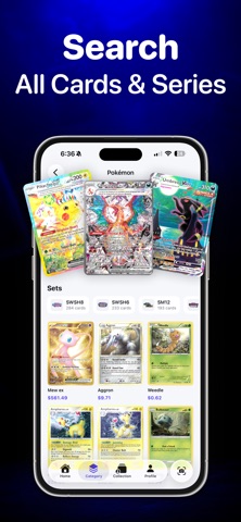 SCARD: TCG Card Value Scanner iPhone screenshot